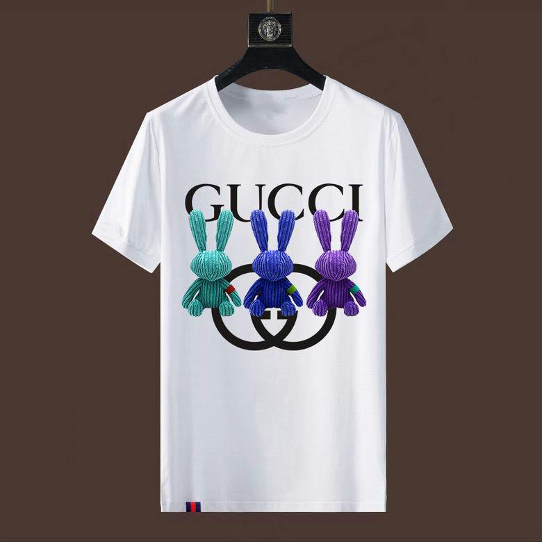 Wholesale Cheap Gucci Short Sleeve men T Shirts for Sale
