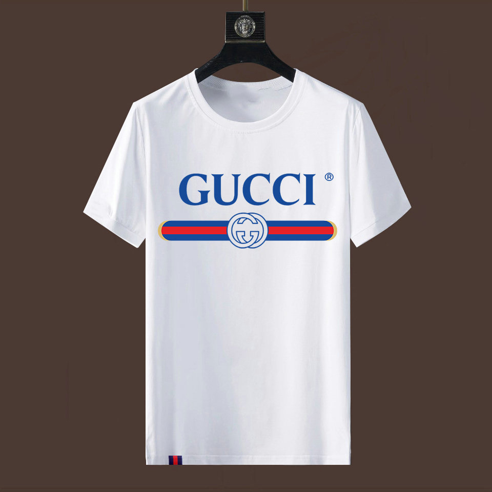 Wholesale Cheap Gucci Short Sleeve men T Shirts for Sale