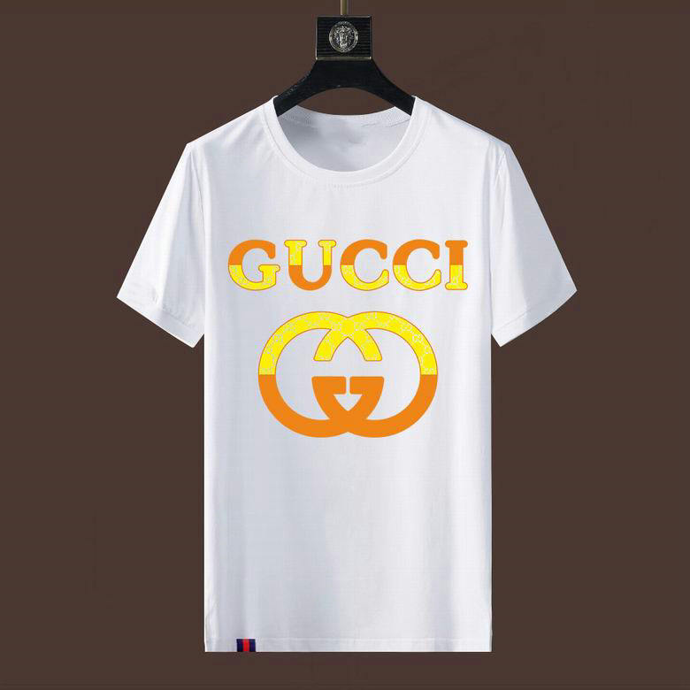 Wholesale Cheap Gucci Short Sleeve men T Shirts for Sale