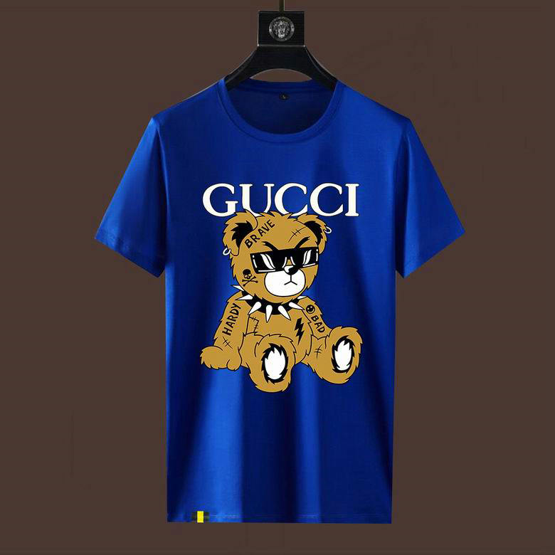 Wholesale Cheap Gucci Short Sleeve men T Shirts for Sale