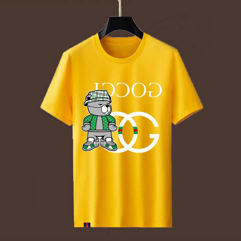 Wholesale Cheap Gucci Short Sleeve men T Shirts for Sale