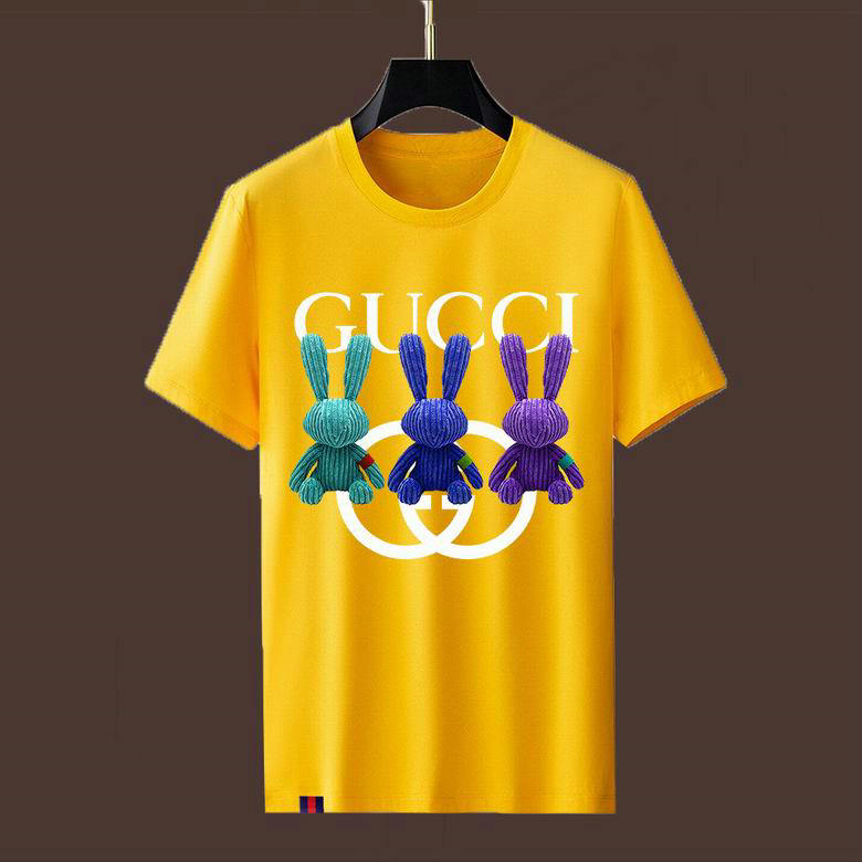 Wholesale Cheap Gucci Short Sleeve men T Shirts for Sale