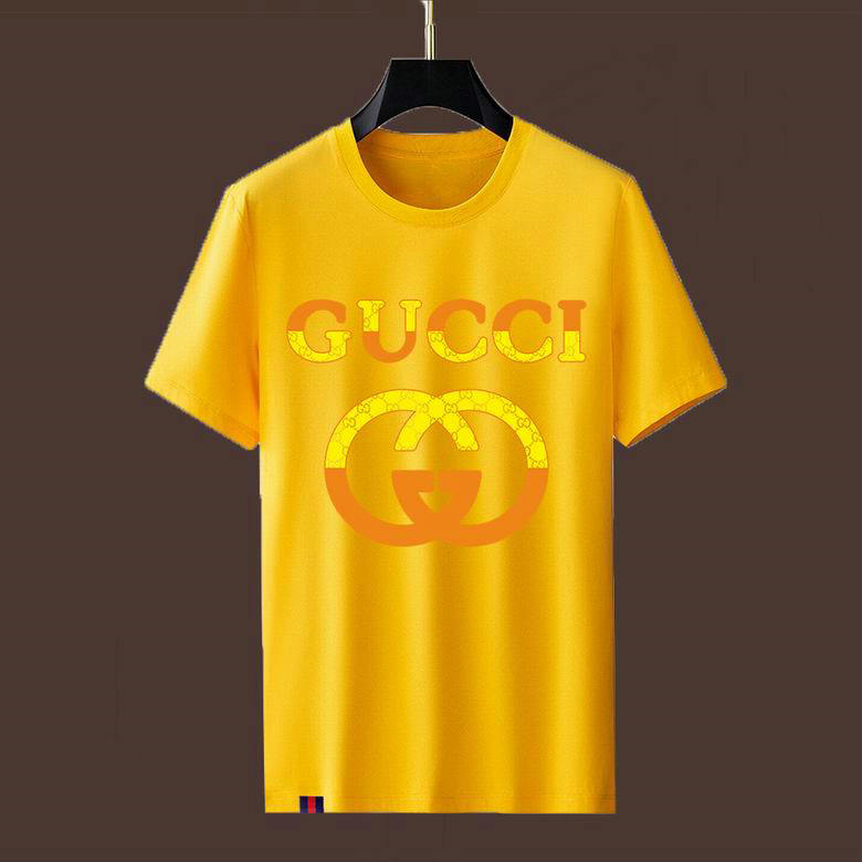 Wholesale Cheap Gucci Short Sleeve men T Shirts for Sale