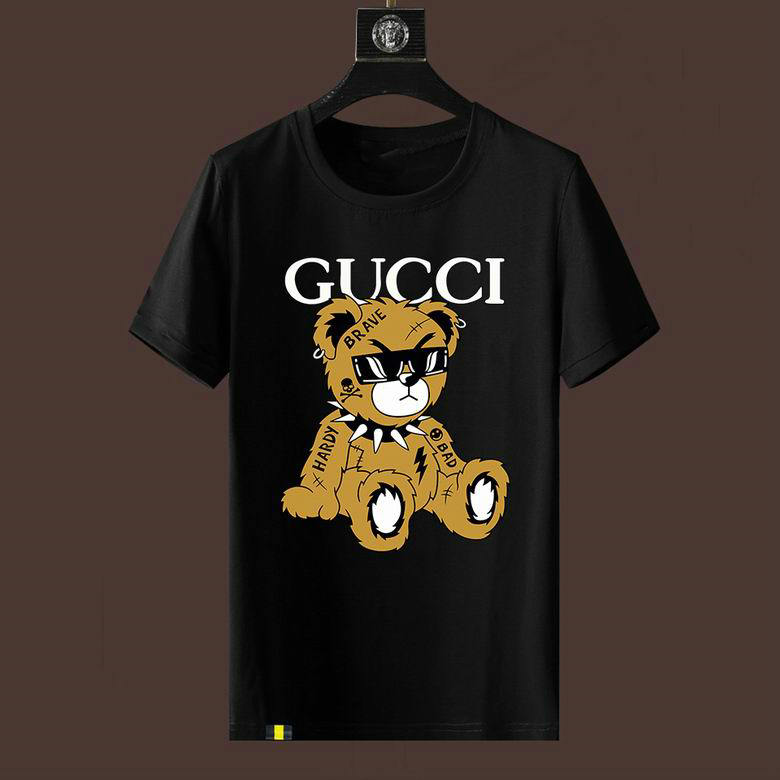 Wholesale Cheap Gucci Short Sleeve men T Shirts for Sale