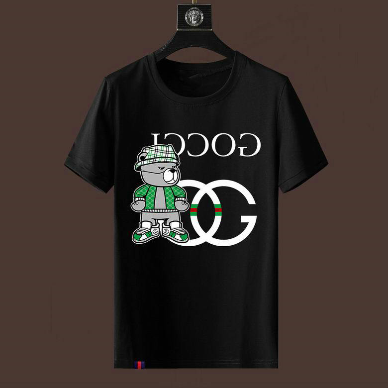 Wholesale Cheap Gucci Short Sleeve men T Shirts for Sale
