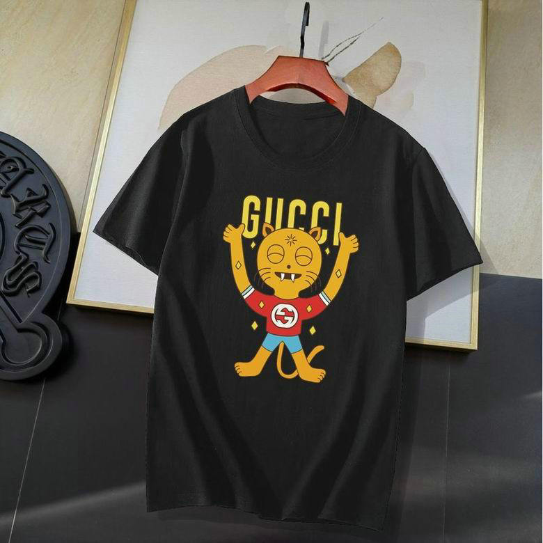 Wholesale Cheap G ucci Short Sleeve T Shirts for Sale