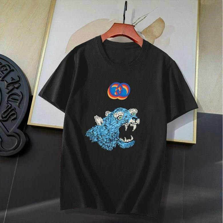 Wholesale Cheap G ucci Short Sleeve T Shirts for Sale