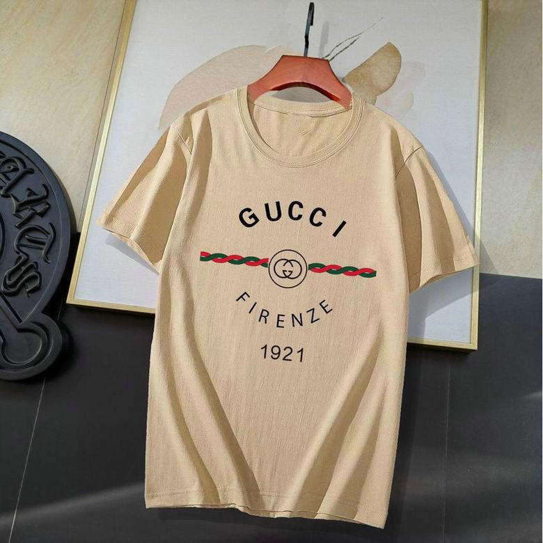 Wholesale Cheap G ucci Short Sleeve T Shirts for Sale