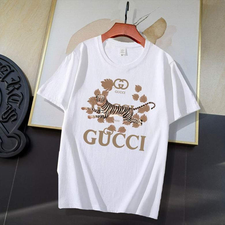 Wholesale Cheap G ucci Short Sleeve T Shirts for Sale