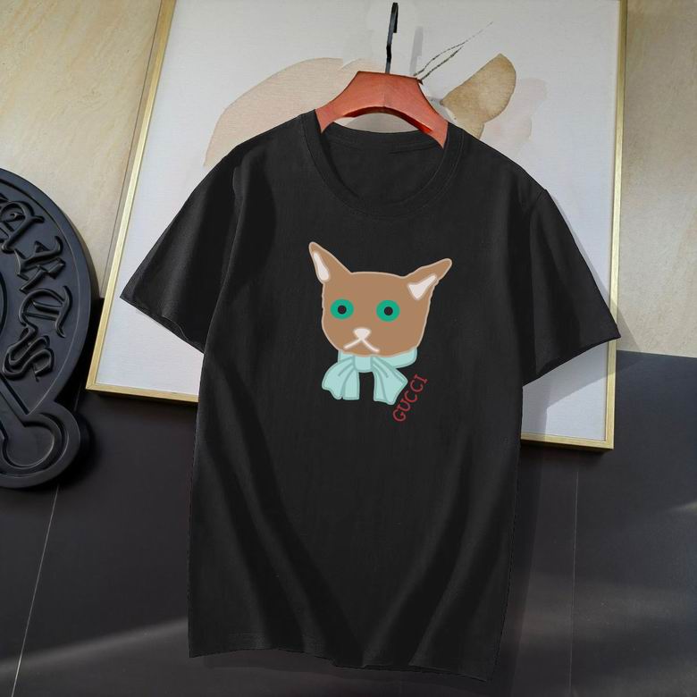 Wholesale Cheap G ucci Short Sleeve T Shirts for Sale