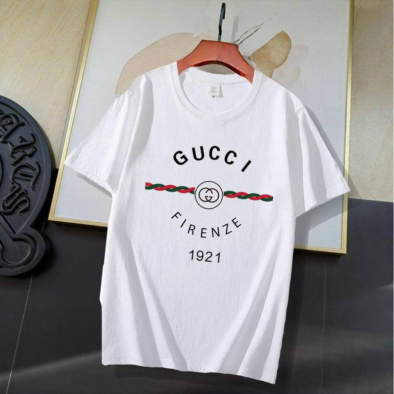 Wholesale Cheap G ucci Short Sleeve T Shirts for Sale