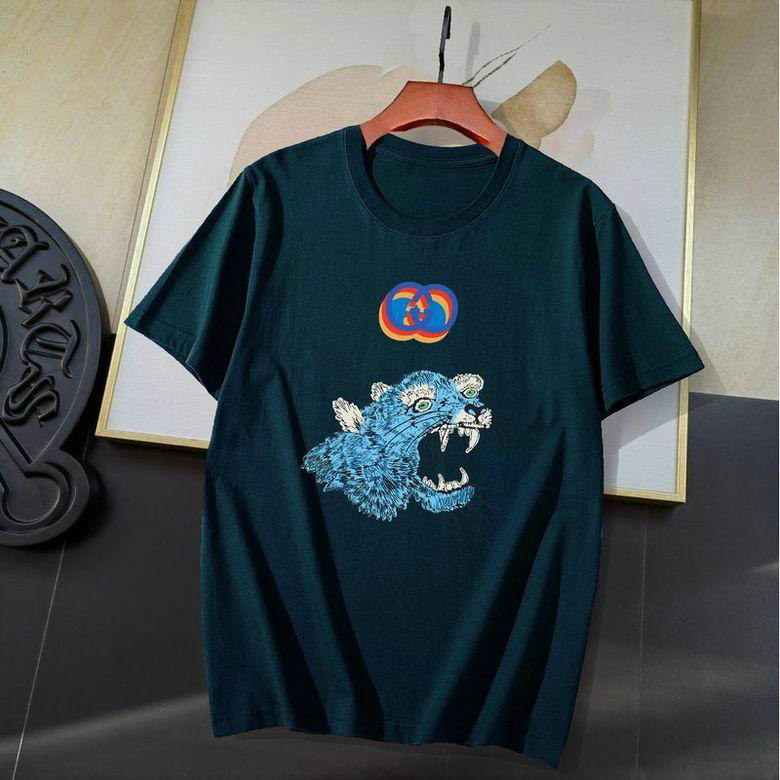 Wholesale Cheap G ucci Short Sleeve T Shirts for Sale