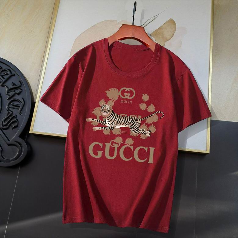 Wholesale Cheap G ucci Short Sleeve T Shirts for Sale