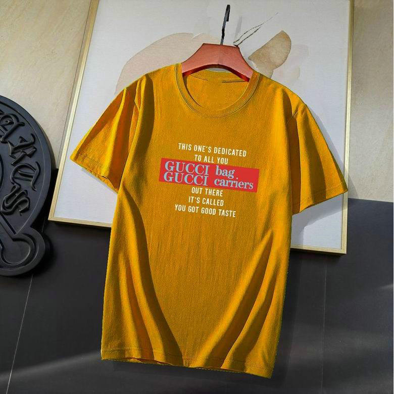 Wholesale Cheap G ucci Short Sleeve T Shirts for Sale