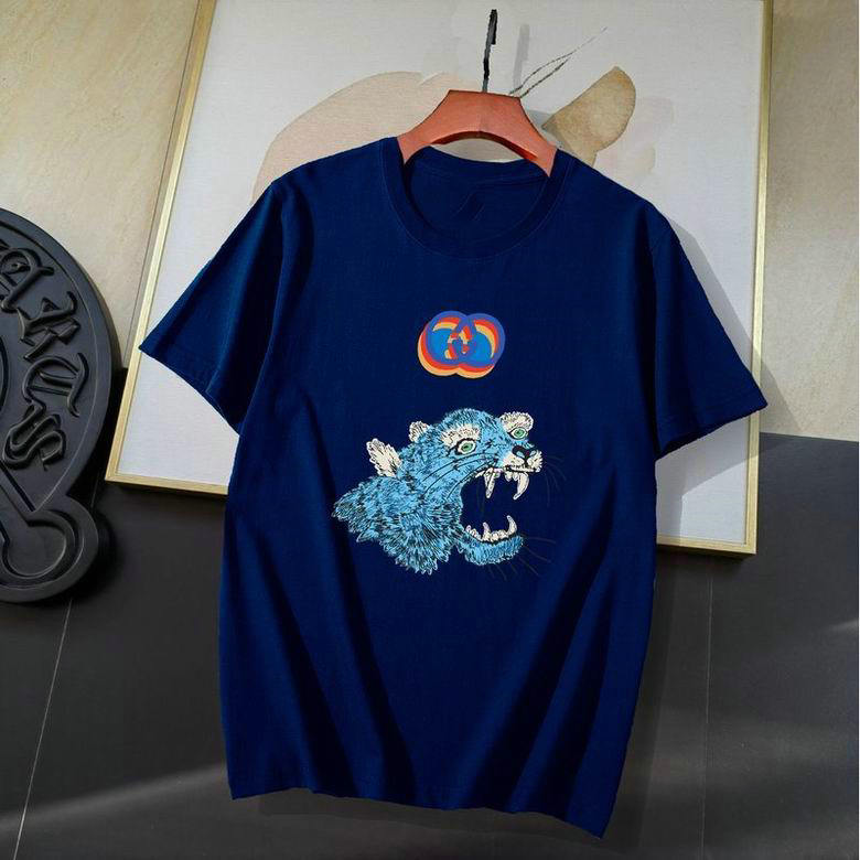 Wholesale Cheap G ucci Short Sleeve T Shirts for Sale