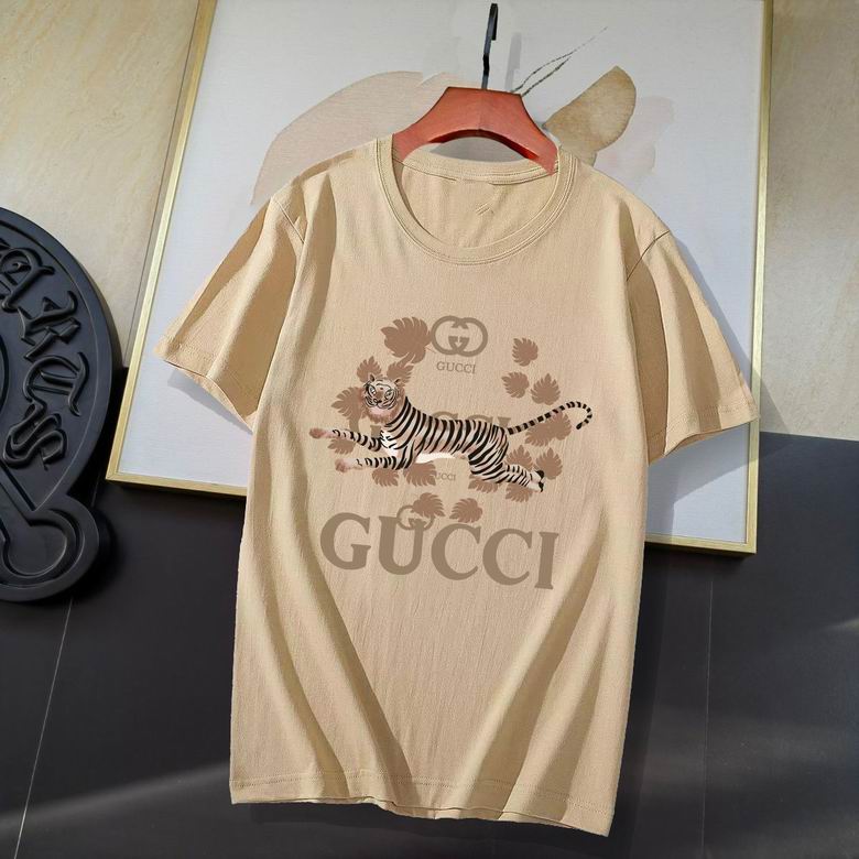 Wholesale Cheap G ucci Short Sleeve T Shirts for Sale