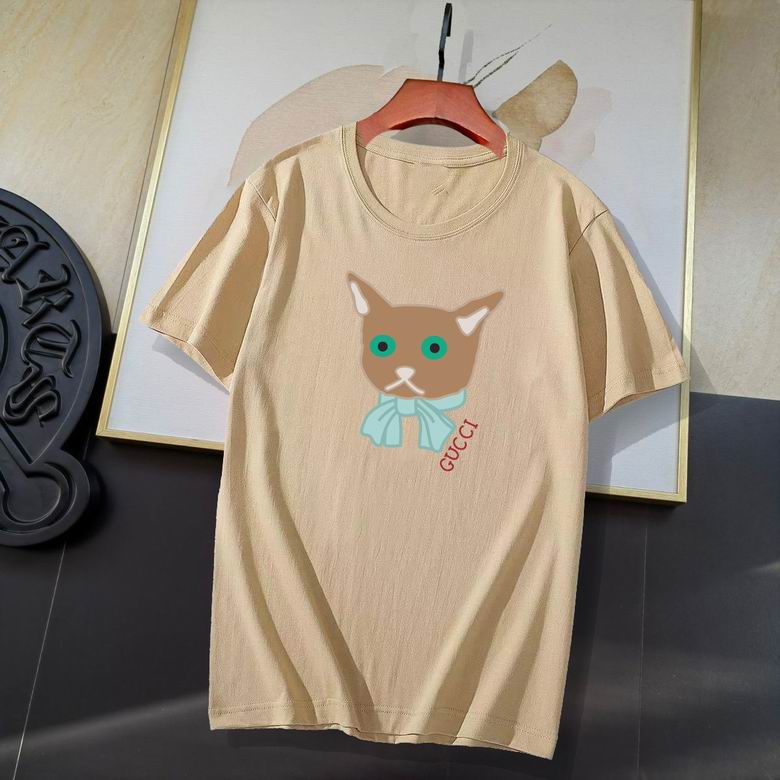 Wholesale Cheap G ucci Short Sleeve T Shirts for Sale