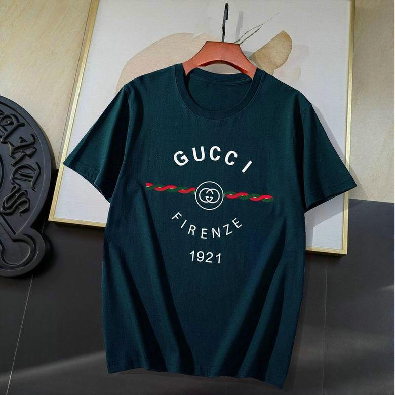 Wholesale Cheap G ucci Short Sleeve T Shirts for Sale