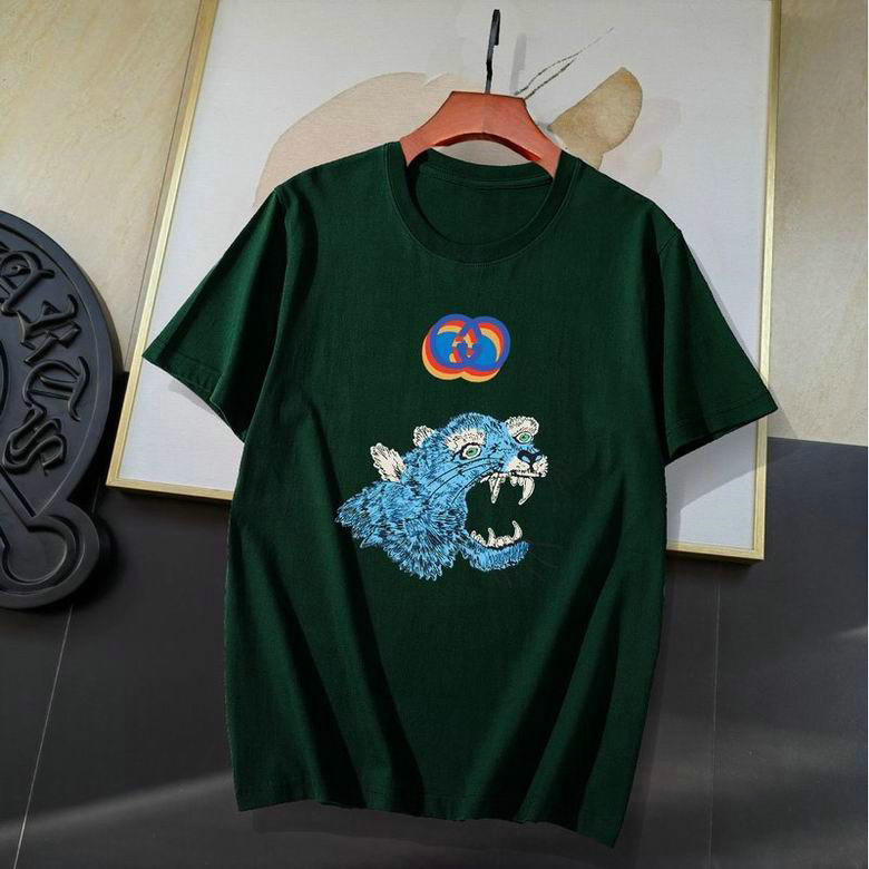 Wholesale Cheap G ucci Short Sleeve T Shirts for Sale