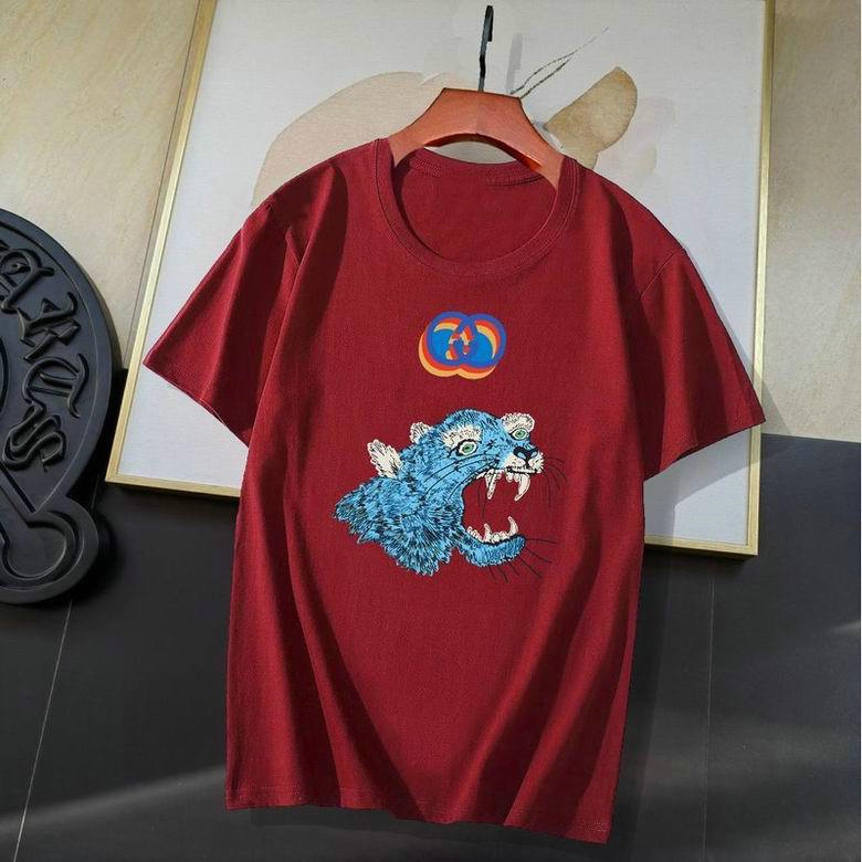 Wholesale Cheap G ucci Short Sleeve T Shirts for Sale