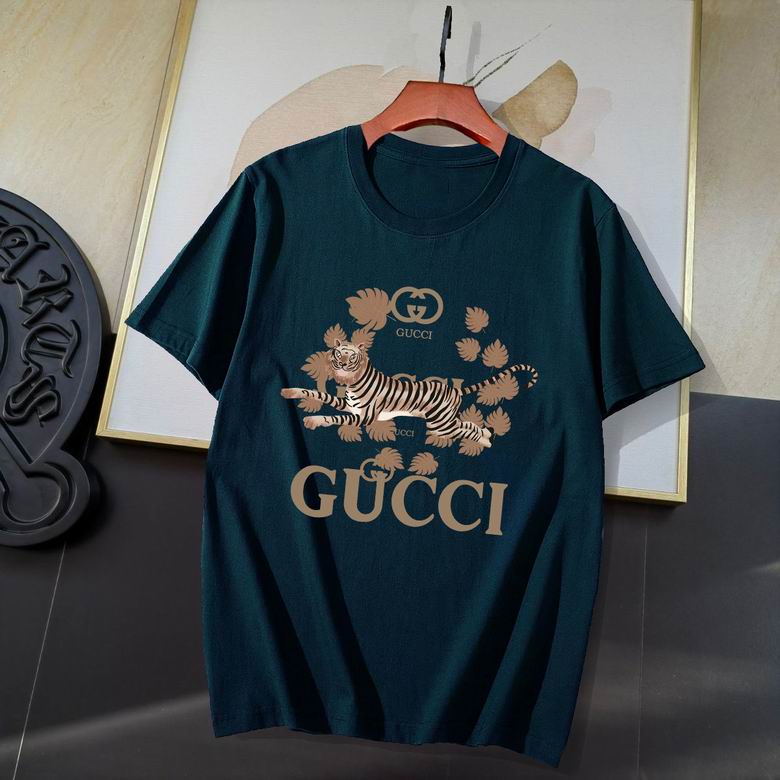 Wholesale Cheap G ucci Short Sleeve T Shirts for Sale