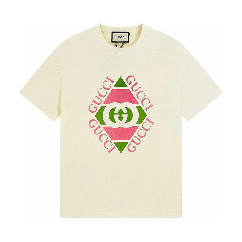 Wholesale Cheap G ucci Designer Short Sleeve T shirts for Sale