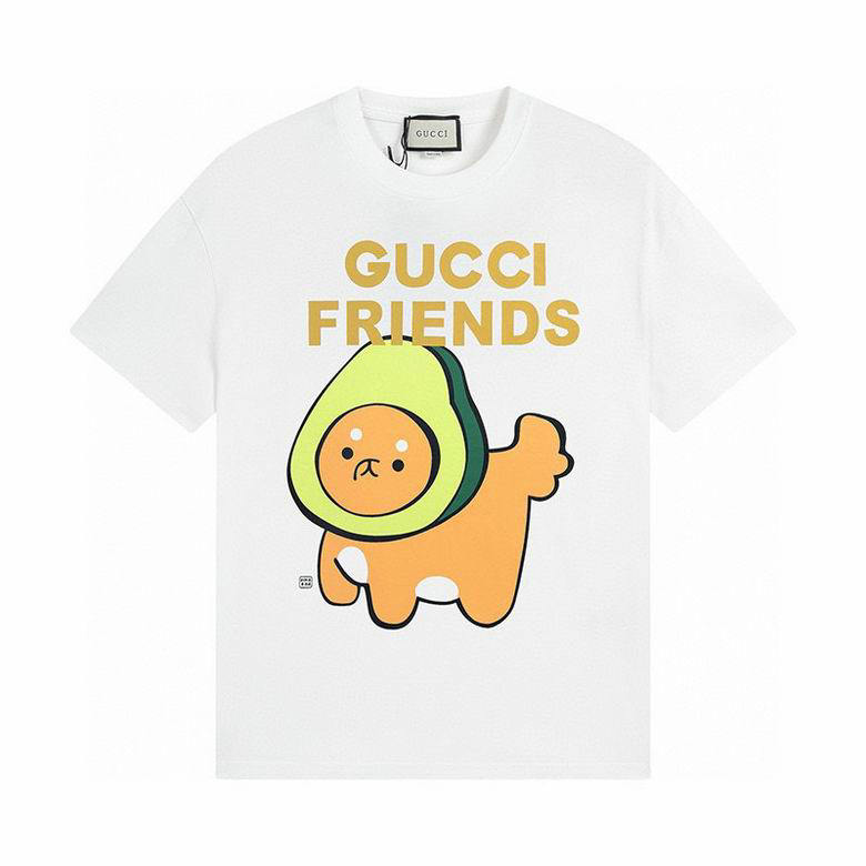 Wholesale Cheap G ucci Designer Short Sleeve T shirts for Sale