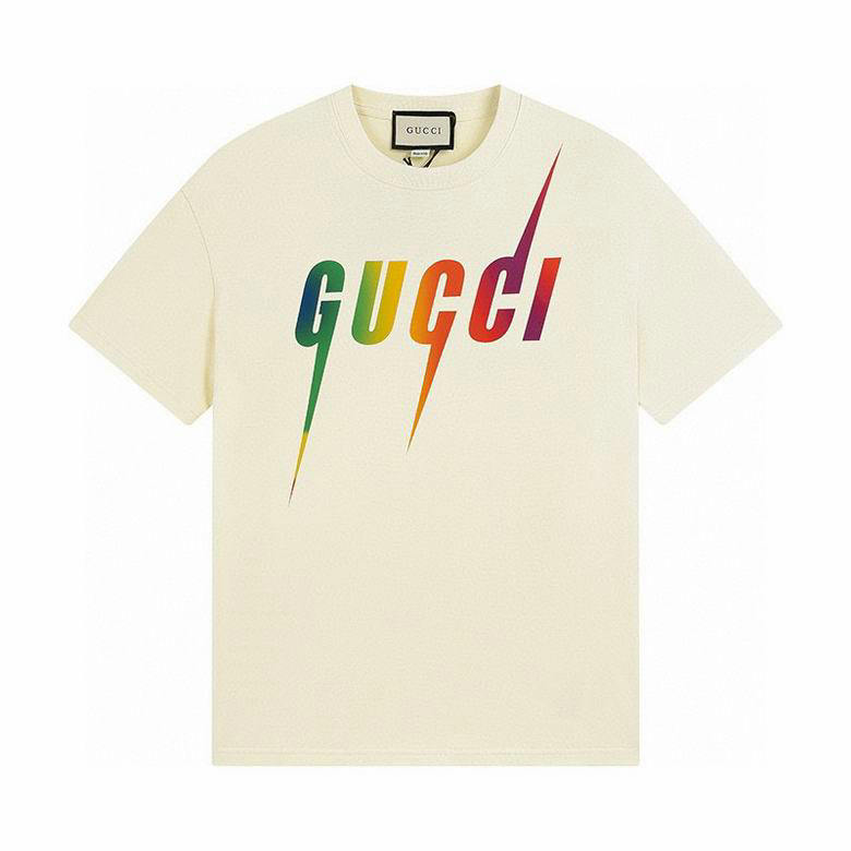 Wholesale Cheap G ucci Designer Short Sleeve T shirts for Sale
