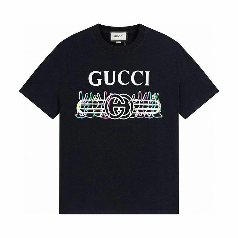 Wholesale Cheap G ucci Designer Short Sleeve T shirts for Sale