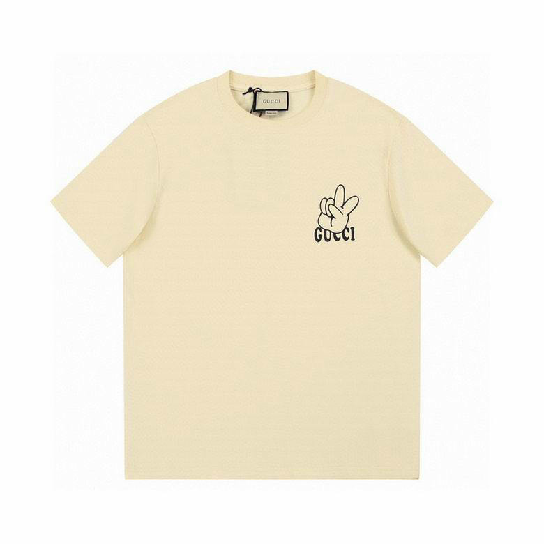 Wholesale Cheap G ucci Designer Short Sleeve T shirts for Sale