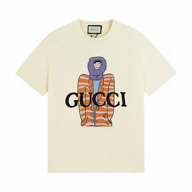 Wholesale Cheap G ucci Designer Short Sleeve T shirts for Sale