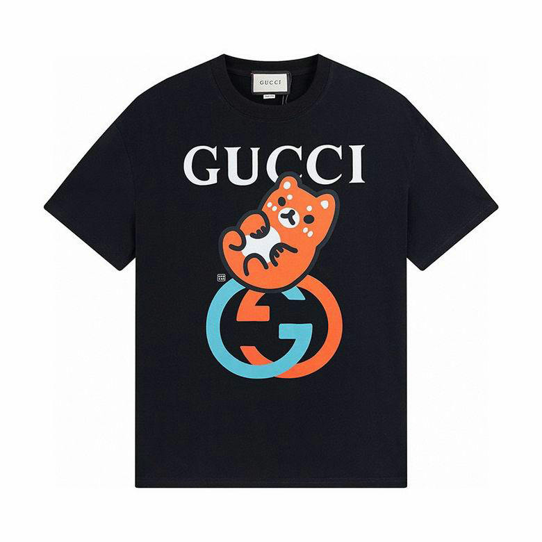 Wholesale Cheap G ucci Designer Short Sleeve T shirts for Sale