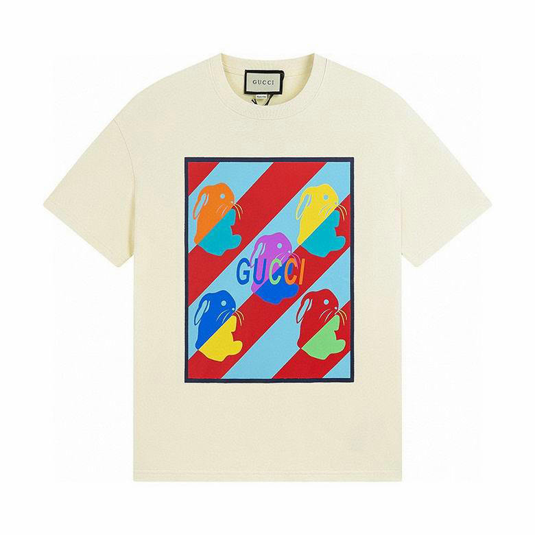 Wholesale Cheap G ucci Designer Short Sleeve T shirts for Sale