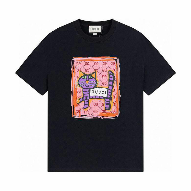 Wholesale Cheap G ucci Designer Short Sleeve T shirts for Sale