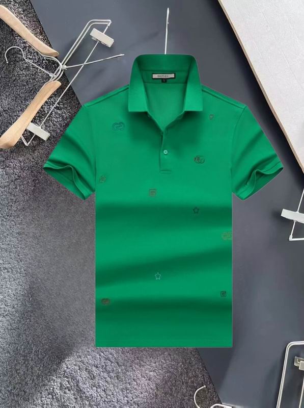 Wholesale Cheap High-quality men G.ucci Short Sleeve Lapel Replica Designer T Shirts for Sale