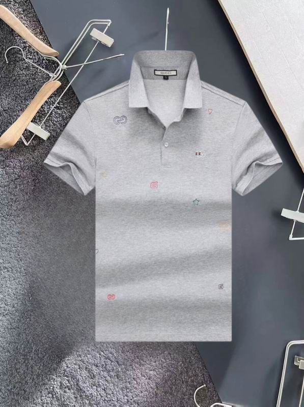 Wholesale Cheap High-quality men G.ucci Short Sleeve Lapel Replica Designer T Shirts for Sale