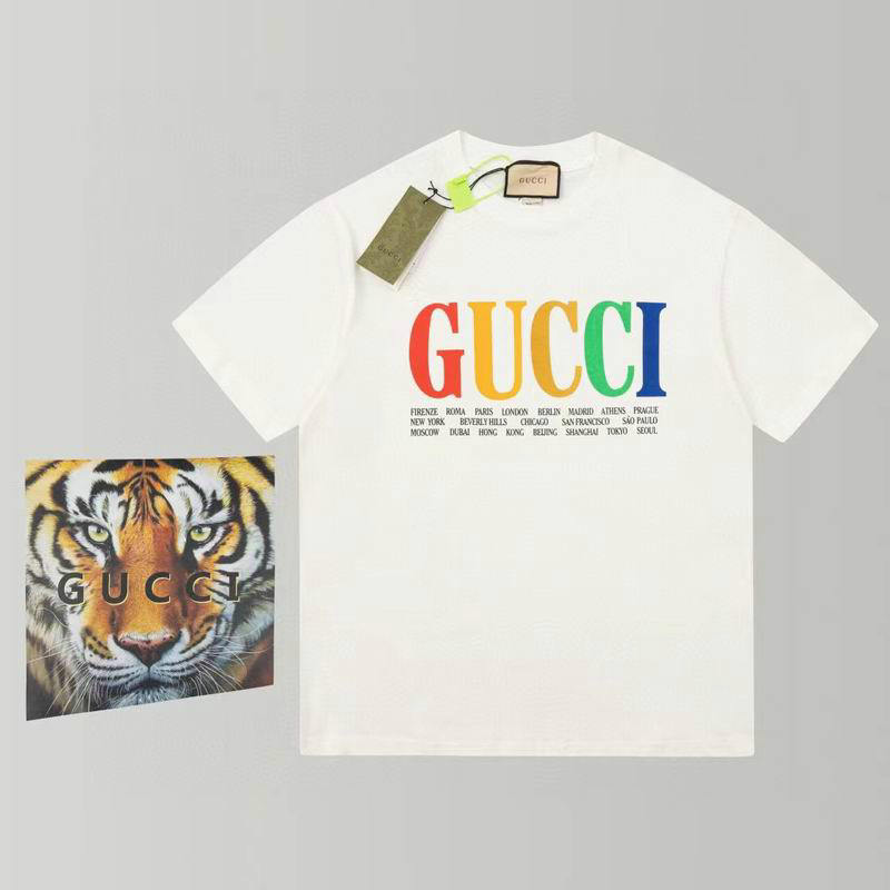Wholesale Cheap High Quality Brands G.ucci women Replica Designer T shirts for Sale