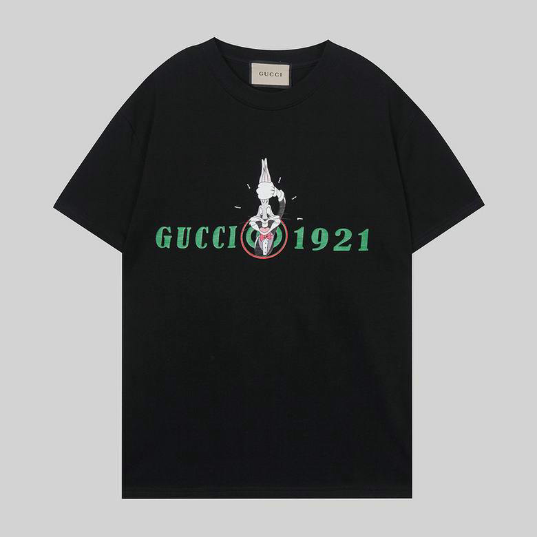 Wholesale Cheap G ucci Designer Short Sleeve T shirts for Sale