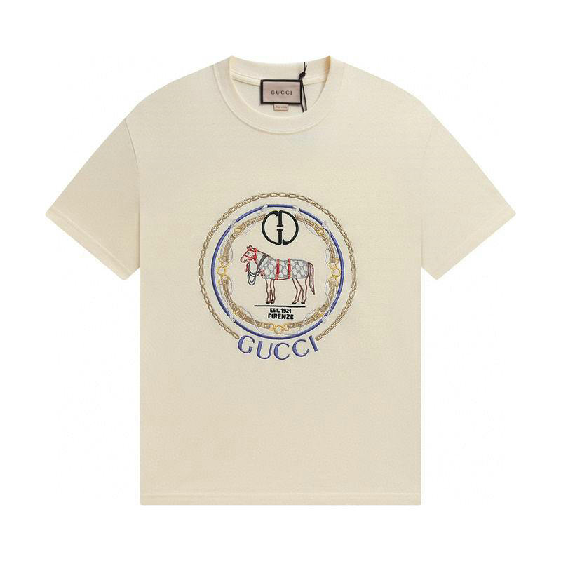 Wholesale Cheap G.ucci Women Short Sleeve Replica T Shirts for Sale