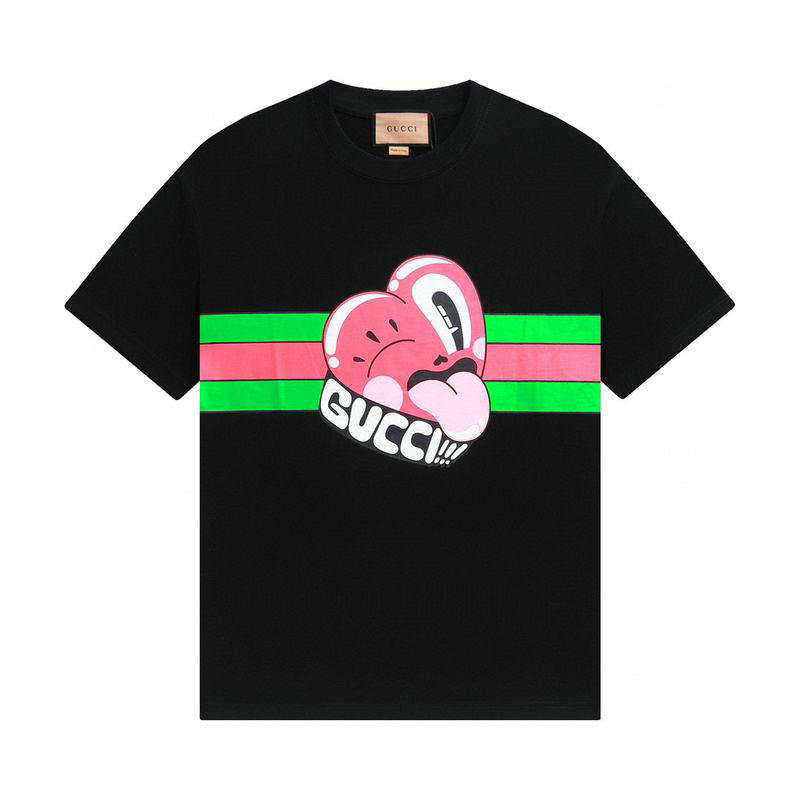 Wholesale Cheap G.ucci Women Short Sleeve Replica T Shirts for Sale