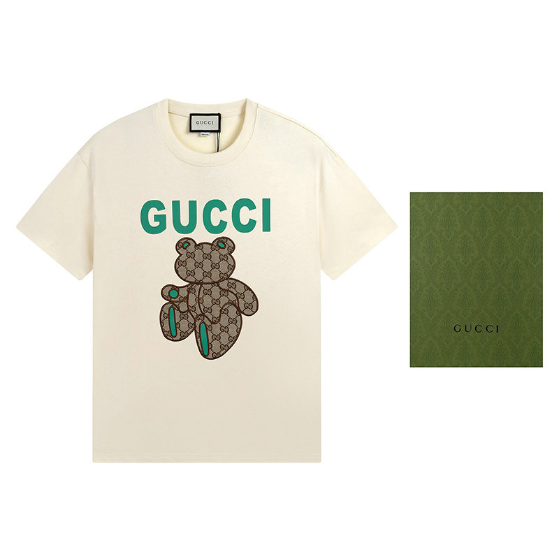 Wholesale Cheap G.ucci Women Short Sleeve Replica T Shirts for Sale