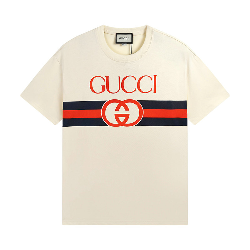 Wholesale Cheap G.ucci Women Short Sleeve Replica T Shirts for Sale