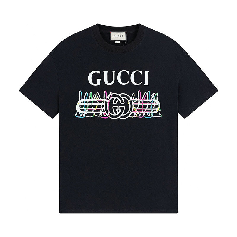 Wholesale Cheap G.ucci Women Short Sleeve Replica T Shirts for Sale