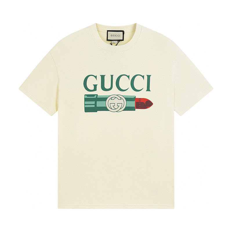 Wholesale Cheap G.ucci Women Short Sleeve Replica T Shirts for Sale
