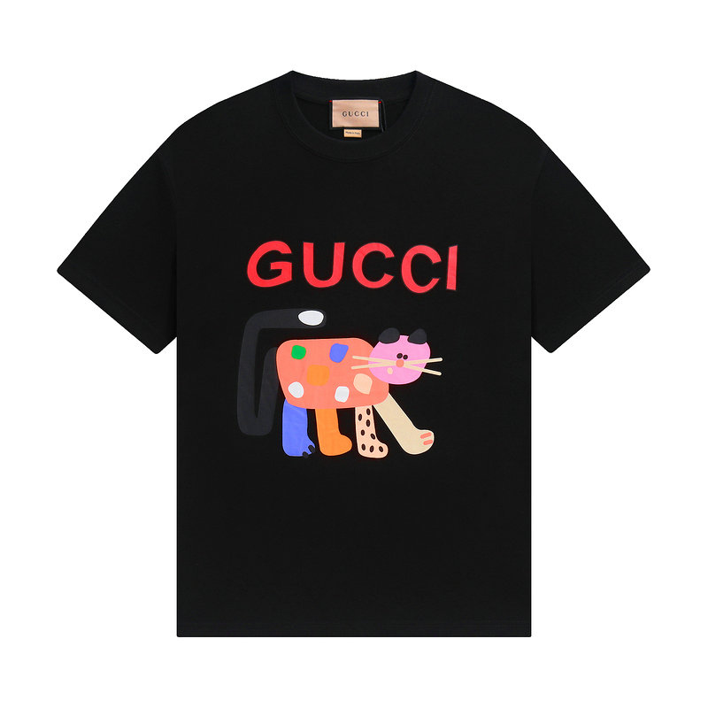 Wholesale Cheap G.ucci Women Short Sleeve Replica T Shirts for Sale