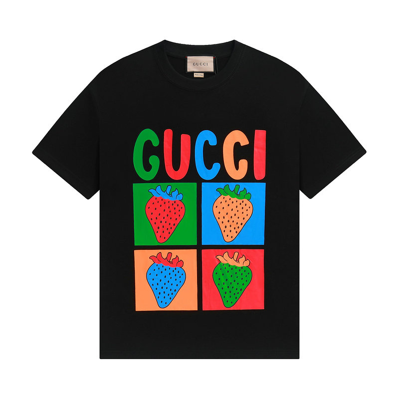 Wholesale Cheap G.ucci Women Short Sleeve Replica T Shirts for Sale