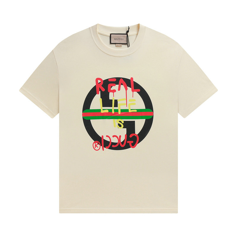 Wholesale Cheap G.ucci Women Short Sleeve Replica T Shirts for Sale