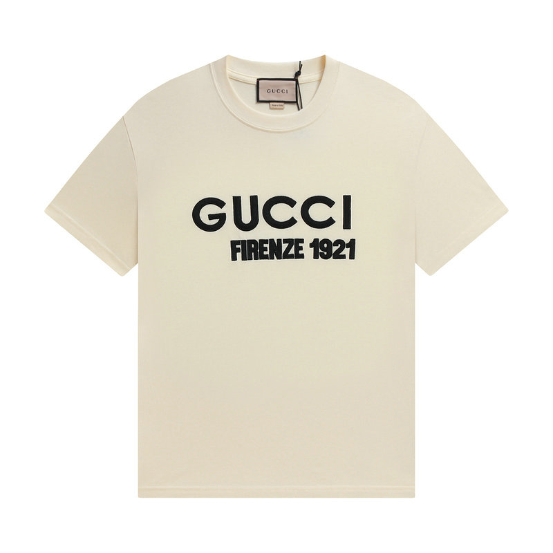 Wholesale Cheap G.ucci Women Short Sleeve Replica T Shirts for Sale