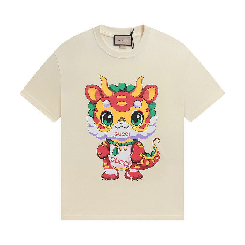 Wholesale Cheap G.ucci Women Short Sleeve Replica T Shirts for Sale