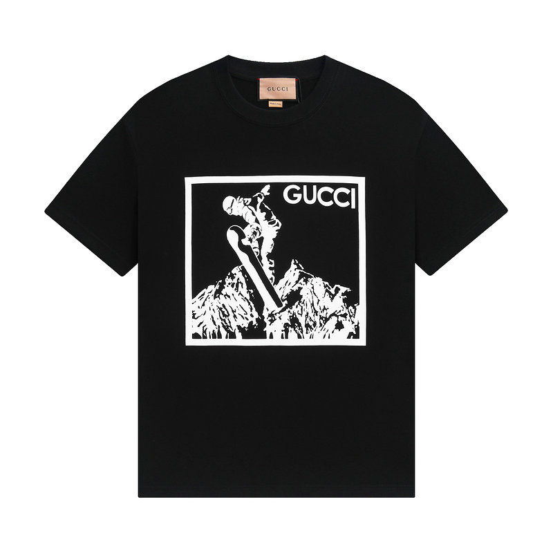 Wholesale Cheap G.ucci Women Short Sleeve Replica T Shirts for Sale
